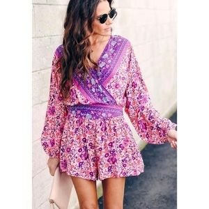 NWT floral romper